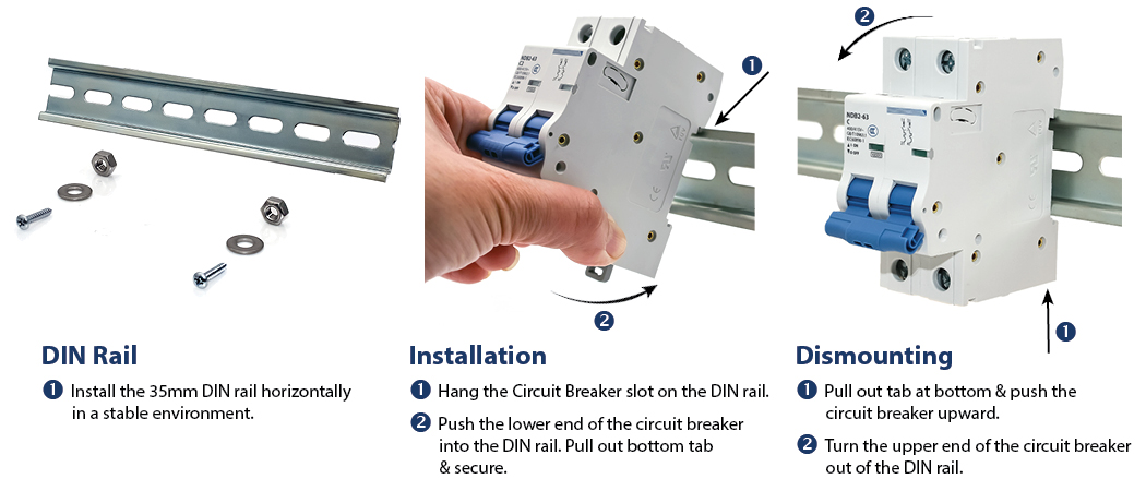 16 Amp GFCI Circuit Breaker, 120V AC, Trip Curve: C, 30mA